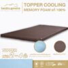 Topper Cooling Memory Foam PVC