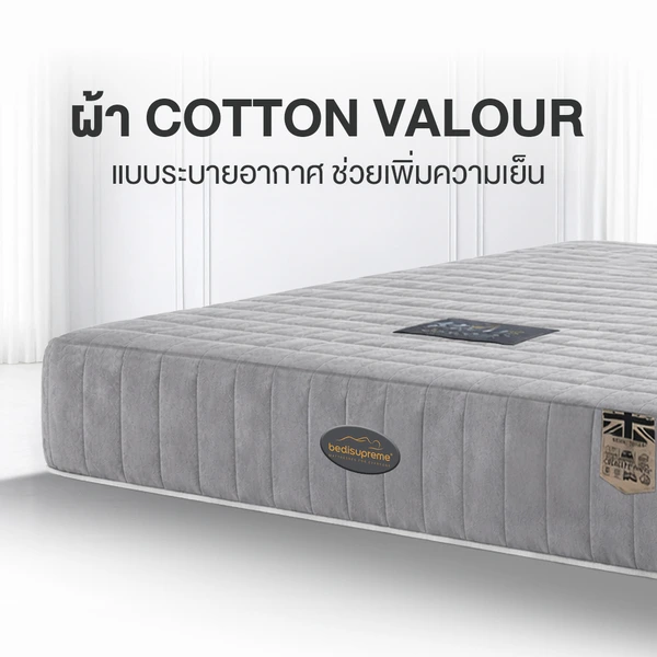 ที่นอนยางพาราแท้ 100% แบบฉีดขึ้นรูป 7 zone รุ่น MAXTEX