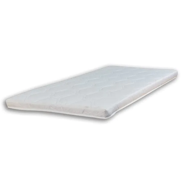 ท็อปเปอร์ Cooling Memory Foam เทคโนโลยีจาก NASA หนา 2 นิ้ว หุ้มผ้าเเจ็คการ์ดกันไรฝุ่น สีขาว