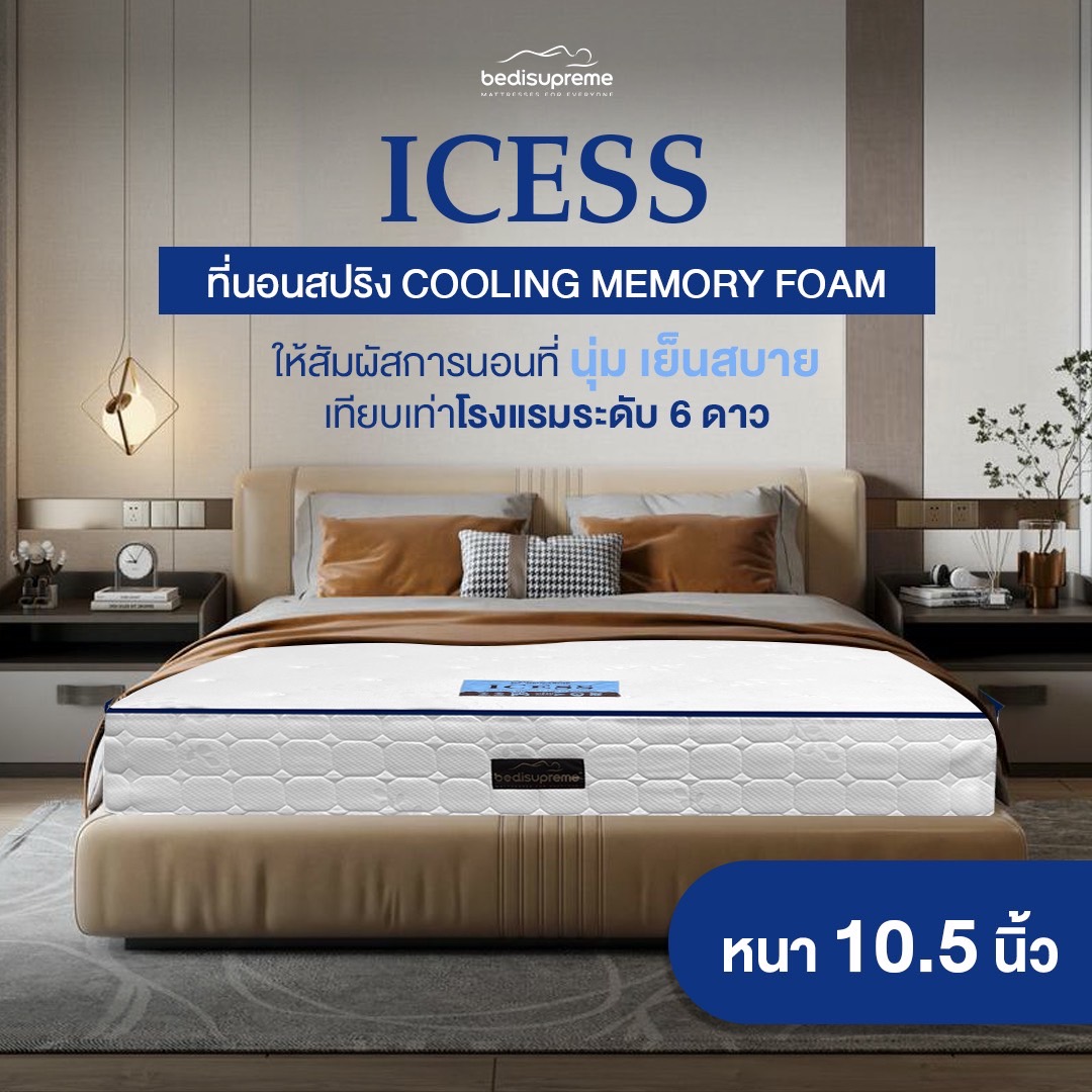ICESS สัมผัสนุ่ม เย็นสบาย เหมือนนอนในโรงแรม 6 ดาว (1)